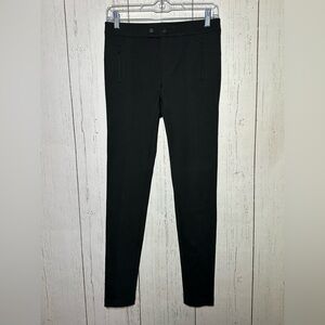 Vince Black Ski Solid Stretch Dress Pants Size 2